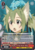SAO/S47-E067 Fluffy on the Head, Silica - Sword Art Online Re: Edit English Weiss Schwarz Trading Card Game