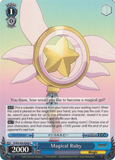 PI/EN-S04-E068 Magical Ruby - Fate/Kaleid Liner Prisma Illya English Weiss Schwarz Trading Card Game