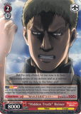 AOT/S50-E068 "Hidden Truth" Reiner - Attack On Titan Vol.2 English Weiss Schwarz Trading Card Game