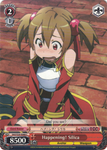 SAO/S20-E068 Happening! Silica - Sword Art Online English Weiss Schwarz Trading Card Game