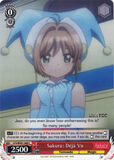 CCS/WX01-068 Sakura: Deja Vu - Cardcaptor Sakura English Weiss Schwarz Trading Card Game