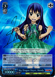 FT/EN-S02-069SP Sky Dragon Slayer, Wendy (Foil) - Fairy Tail English Weiss Schwarz Trading Card Game