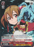 SAO/S20-E069 Silica's Gratitude - Sword Art Online English Weiss Schwarz Trading Card Game