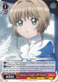 CCS/WX01-070 Sakura: Caught Off-Guard - Cardcaptor Sakura English Weiss Schwarz Trading Card Game