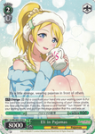 LL/EN-W01-070 Eli in Pajamas - Love Live! DX English Weiss Schwarz Trading Card Game