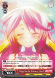 NGL/S58-E070 Flügel in the Library, Jibril - No Game No Life English Weiss Schwarz Trading Card Game