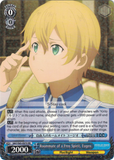 SAO/S65-E070 Roommate of a Free Spirit, Eugeo - Sword Art Online -Alicization- Vol. 1 English Weiss Schwarz Trading Card Game