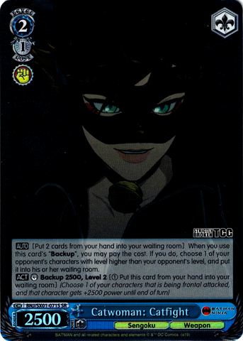 BNJ/SX01-071S Catwoman: Catfight (Foil) - Batman Ninja English Weiss Schwarz Trading Card Game