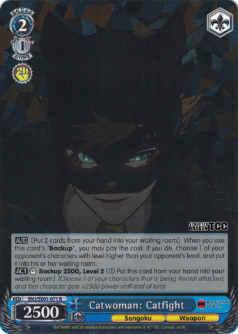 BNJ/SX01-071 Catwoman: Catfight - Batman Ninja English Weiss Schwarz Trading Card Game