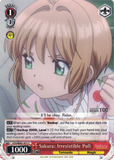 CCS/WX01-071 Sakura: Irresistible Pull - Cardcaptor Sakura English Weiss Schwarz Trading Card Game