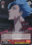 SDS/SX03-072 Ban: Striking a Deal - The Seven Deadly Sins English Weiss Schwarz Trading Card Game