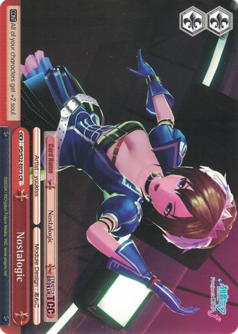 PD/S22-E073 Nostalogic - Hatsune Miku -Project DIVA- ƒ English Weiss Schwarz Trading Card Game