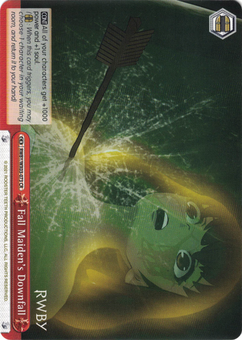 RWBY/WX03-073 Fall Maiden's Downfall - RWBY English Weiss Schwarz Trading Card Game