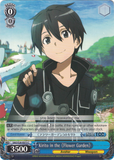 SAO/S26-E073 Kirito in the 《Flower Garden》- Sword Art Online Vol.2 English Weiss Schwarz Trading Card Game