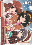 SY/W08-E073 Happy Valentine - The Melancholy of Haruhi Suzumiya English Weiss Schwarz Trading Card Game