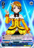 LL/W34-E073R “KiRa-KiRa Sensation!” Hanayo Koizumi (Foil) - Love Live! Vol.2 English Weiss Schwarz Trading Card Game