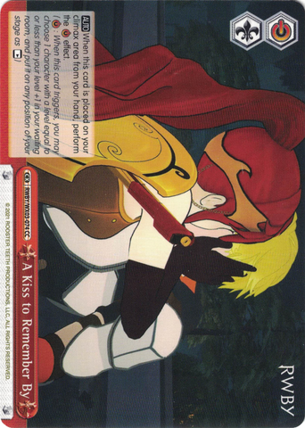 RWBY/WX03-074 A Kiss to Remember By - RWBY English Weiss Schwarz Trading Card Game