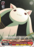 MM/W17-E075 Extraterrestrial Lifeform, Kyubey - Puella Magi Madoka Magica English Weiss Schwarz Trading Card Game