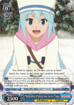KS/W49-E075 “Significance of Killing Snow Sprites?” Aqua - KONOSUBA -God’s blessing on this wonderful world! Vol. 1 English Weiss Schwarz Trading Card Game