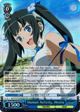 DDM/S88-E075S Human Activity, Hestia (Foil) - Is It Wrong to Try to Pick Up Girls in a Dungeon? English Weiss Schwarz Trading Card Game
