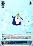 AT/WX02-075S Ice King: The King of Ice (Foil) - Adventure Time English Weiss Schwarz Trading Card Game