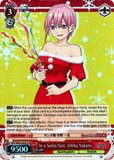 5HY/W83-E076S In a Santa Suit, Ichika Nakano (Foil) - The Quintessential Quintuplets English Weiss Schwarz Trading Card Game