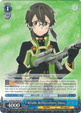 SAO/S51-E076 Reliable Reinforcement, Sinon - Sword Art Online The Movie – Ordinal Scale – English Weiss Schwarz Trading Card Game