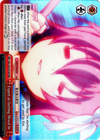 NGL/S58-E076R Expert at Getting Mixed In (Foil) - No Game No Life English Weiss Schwarz Trading Card Game