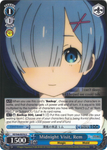 RZ/S46-E076 Midnight Visit, Rem - Re:ZERO -Starting Life in Another World- Vol. 1 English Weiss Schwarz Trading Card Game
