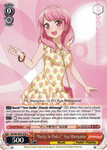 BD/EN-W03-076 "Pretty In Pink☆" Aya Maruyama - Bang Dream Girls Band Party! MULTI LIVE English Weiss Schwarz Trading Card Game