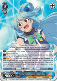 KS/W76-E077 "To the Crimson Demon Village!" Aqua - KONOSUBA -God’s blessing on this wonderful world! Legend of Crimson English Weiss Schwarz Trading Card Game