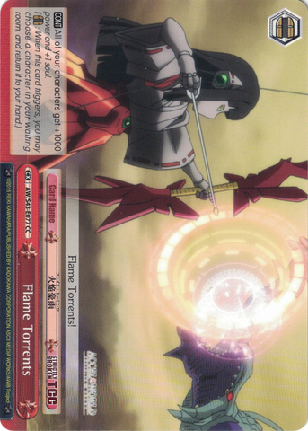 AW/S43-E077 Flame Torrents - Accel World Infinite Burst English Weiss Schwarz Trading Card Game