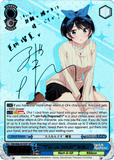 KNK/W86-E078SSP "I'm an Adult" Ruka (Foil) - Rent-A-Girlfriend Weiss Schwarz English Trading Card Game