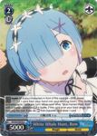 RZ/S55-E078 White Whale Hunt, Rem - Re:ZERO -Starting Life in Another World- Vol.2 English Weiss Schwarz Trading Card Game
