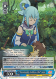 KS/W76-E078 "Occasionally Goddess-Like" Aqua - KONOSUBA -God’s blessing on this wonderful world! Legend of Crimson English Weiss Schwarz Trading Card Game