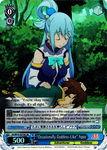 KS/W76-E078S "Occasionally Goddess-Like" Aqua (Foil) - KONOSUBA -God’s blessing on this wonderful world! Legend of Crimson English Weiss Schwarz Trading Card Game