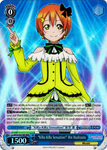 LL/W34-E078R “KiRa-KiRa Sensation!” Rin Hoshizora (Foil) - Love Live! Vol.2 English Weiss Schwarz Trading Card Game