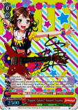 BD/EN-W03-079SPM "Poppin' Colors!" Kasumi Toyama (Foil) - Bang Dream Girls Band Party! MULTI LIVE English Weiss Schwarz Trading Card Game