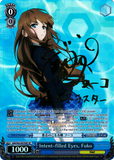 AW/S43-E079SP Intent-filled Eyes, Fuko (Foil) - Accel World Infinite Burst English Weiss Schwarz Trading Card Game