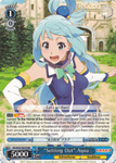 KS/W55-E079 "Setting Out" Aqua - KONOSUBA -God’s blessing on this wonderful world! Vol. 2 English Weiss Schwarz Trading Card Game