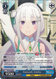 RZ/S55-E079 Farewell, Emilia - Re:ZERO -Starting Life in Another World- Vol.2 English Weiss Schwarz Trading Card Game