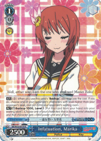 NK/W30-E079 Infatuation, Marika - NISEKOI -False Love- English Weiss Schwarz Trading Card Game