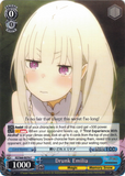 RZ/S68-E079 Drunk Emilia - Re:ZERO -Starting Life in Another World- Memory Snow English Weiss Schwarz Trading Card Game