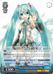 PD/S22-E079 "Never Ending Song"Hatsune Miku - Hatsune Miku -Project DIVA- ƒ English Weiss Schwarz Trading Card Game