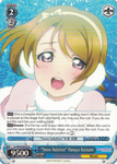 LL/W34-E079 "Snow Halation" Hanayo Koizumi - Love Live! Vol.2 English Weiss Schwarz Trading Card Game