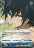 FT/EN-S02-080 "Ur's Teachings" Gray - Fairy Tail English Weiss Schwarz Trading Card Game