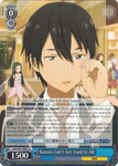 SAO/S51-E081 Kazuto Can't Get Used to AR - Sword Art Online The Movie – Ordinal Scale – English Weiss Schwarz Trading Card Game