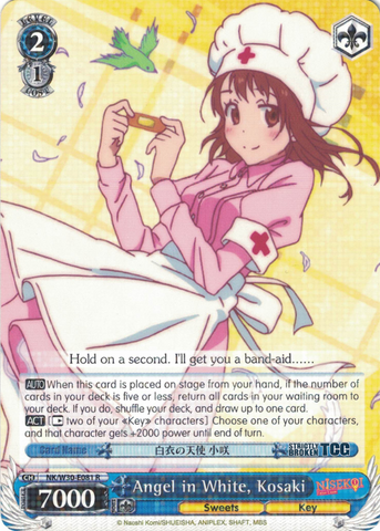 NK/W30-E081 Angel in White, Kosaki - NISEKOI -False Love- English Weiss Schwarz Trading Card Game