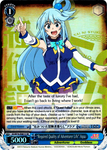 KS/W76-E081S "Required Quality of Adventurer Life" Aqua (Foil) - KONOSUBA -God’s blessing on this wonderful world! Legend of Crimson English Weiss Schwarz Trading Card Game