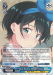 KNK/W86-E081 "What Do You Think?" Ruka - Rent-A-Girlfriend Weiss Schwarz English Trading Card Game